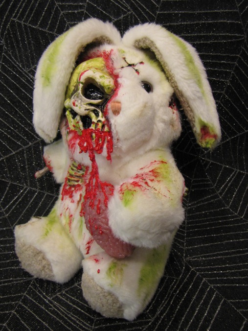 Mossy Zombie Bunny Eating Brain Scare Bear Mossy Zombie Bunny Eating Brain Scare Bear