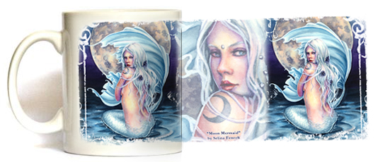 Moon Mermaid Magic Mug by Selina Fenech