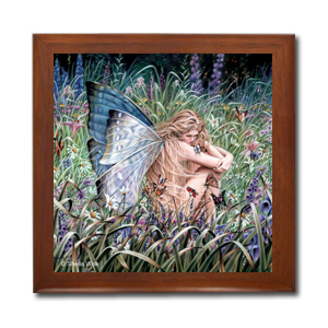 Field Of Dreams Fairy Tile Box