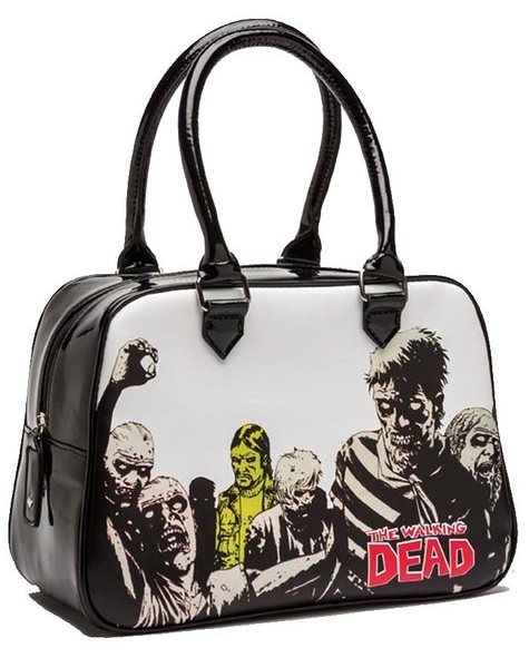 Black and White The Walking Dead Governor Purse