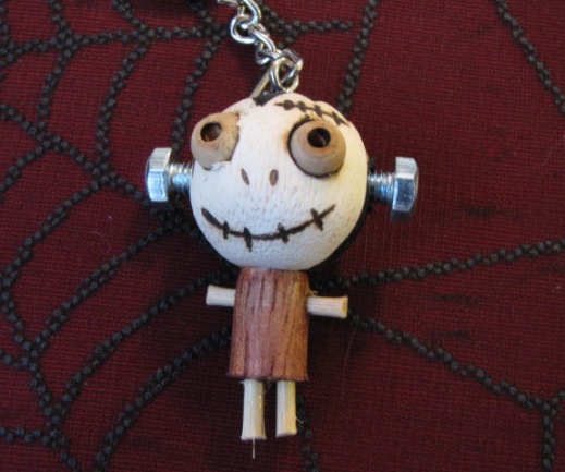 Frankenstein Monster Woody Keychain - Click Image to Close