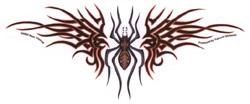 Red Spider Sticker - Click Image to Close