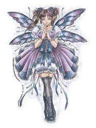 Del's Fairy Of Hope Sticker - Click Image to Close