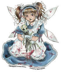 Del's Out Of This World Fairy Sticker Del's Out Of This World Fairy Sticker