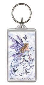 Lavender Serenade Fairy Keychain