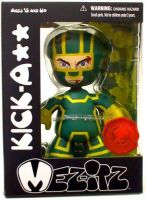 Mez-itz Kick-Ass Exclusive Vinyl Figure Green & Yellow