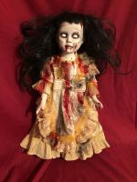 OOAK Undead Zombie Girl Gothic Creepy Horror Doll Art by Christie Creepydolls OOAK Undead Zombie Girl Gothic Creepy Horror Doll Art by Christie Creepydolls