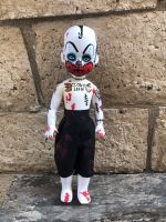 OOAK Living Dead Doll Clown Repaint Creepy Horror Doll Art by Christie Creepydolls OOAK Living Dead Doll Clown Repaint Creepy Horror Doll Art by Christie Creepydolls