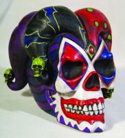 Evil Jester Skull Bank Evil Jester Skull Bank