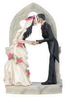 Love Never Dies Wedding Couple Wedding Cake Topper