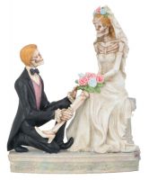 Love Never Dies the Garter Wedding Cake Topper