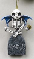 Guardian Skelly Skeleton Ornament