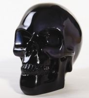 Large Black Crystal Skull Large Black Crystal Skull