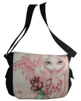 Pale Rose Fairy Messenger Bag