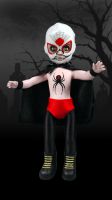 Living Dead Dolls Series 20 Day of the Dead "El Luchador Muerto" Living Dead Dolls Series 20 Day of the Dead "El Luchador Muerto"
