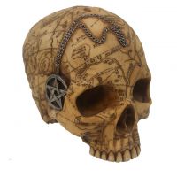 Salem Witch Skull With Pentacle