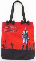 Rock Rebel The Walking Dead Graveyard Tote Rock Rebel The Walking Dead Graveyard Tote