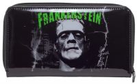 Universal Monsters Black and Green Frankenstein PVC Vinyl Wallet Universal Monsters Black and Green Frankenstein PVC Vinyl Wallet