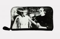 Universal Monsters Frankenstein & Bride We Belong Dead PVC Vinyl Wallet Universal Monsters Frankenstein & Bride We Belong Dead PVC Vinyl Wallet
