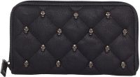Rock Rebel Quilted Skull Vegan Vinyl Wallet Rock Rebel Quilted Skull Vegan Vinyl Wallet