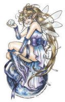 Del's Terra Fairy Sticker Del's Terra Fairy Sticker
