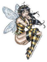 Del's Honey Fairy Sticker