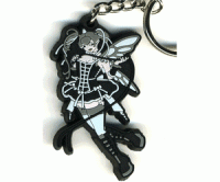 Dominatrix Fairy Rubber Keychain Dominatrix Fairy Rubber Keychain