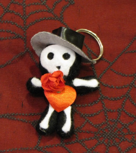 Phantom of the Opera Voodoo Keychain - Click Image to Close