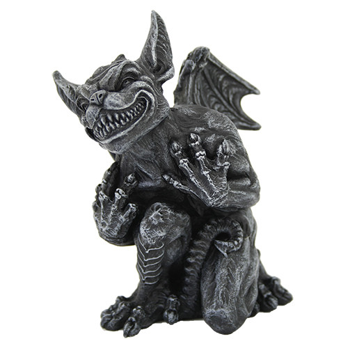 Whimsy Grinning Gargoyle Statue