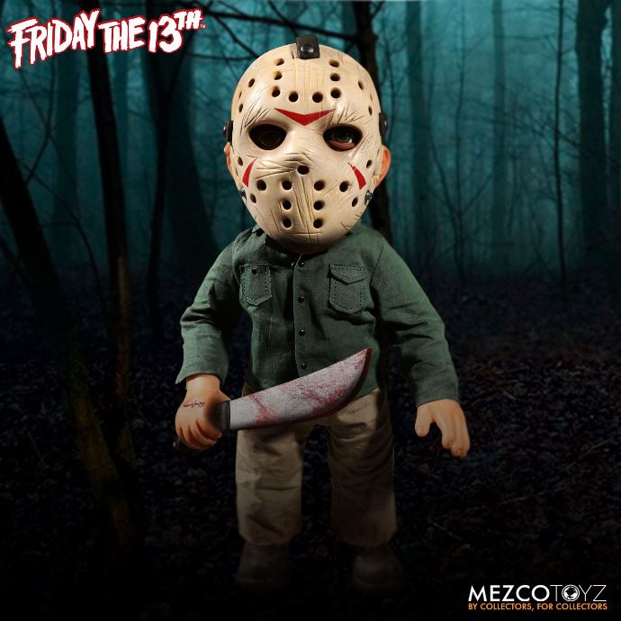 Friday the 13th Mega Jason Voorhees with Sound 15 Inch by Mezco *SLIGHTLY DENTED BOX*