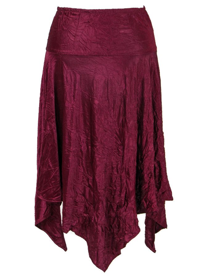 Eternal Love Plus Size Garnet Kerchief Skirt Bodre