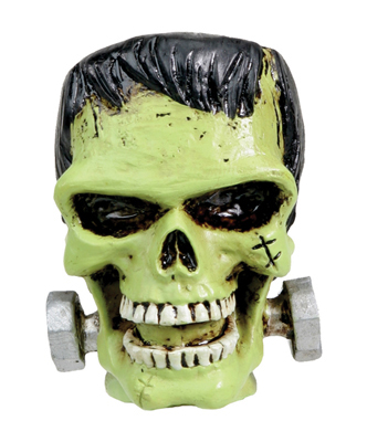 Frankenskull Figurine