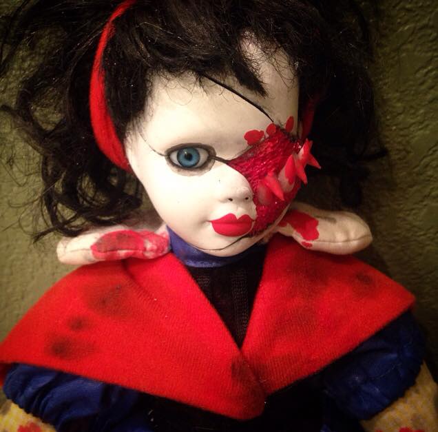 Snow White Vampire Creepy Horror Doll by Bastet2329 - Click Image to Close