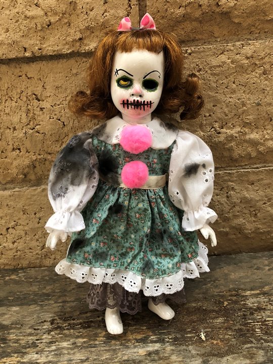OOAK Small Stitches Clown Creepy Horror Doll Art by Christie Creepydolls