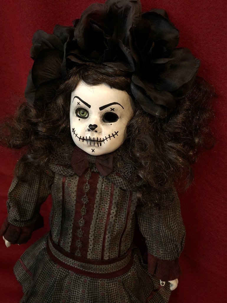 horror doll cartoon