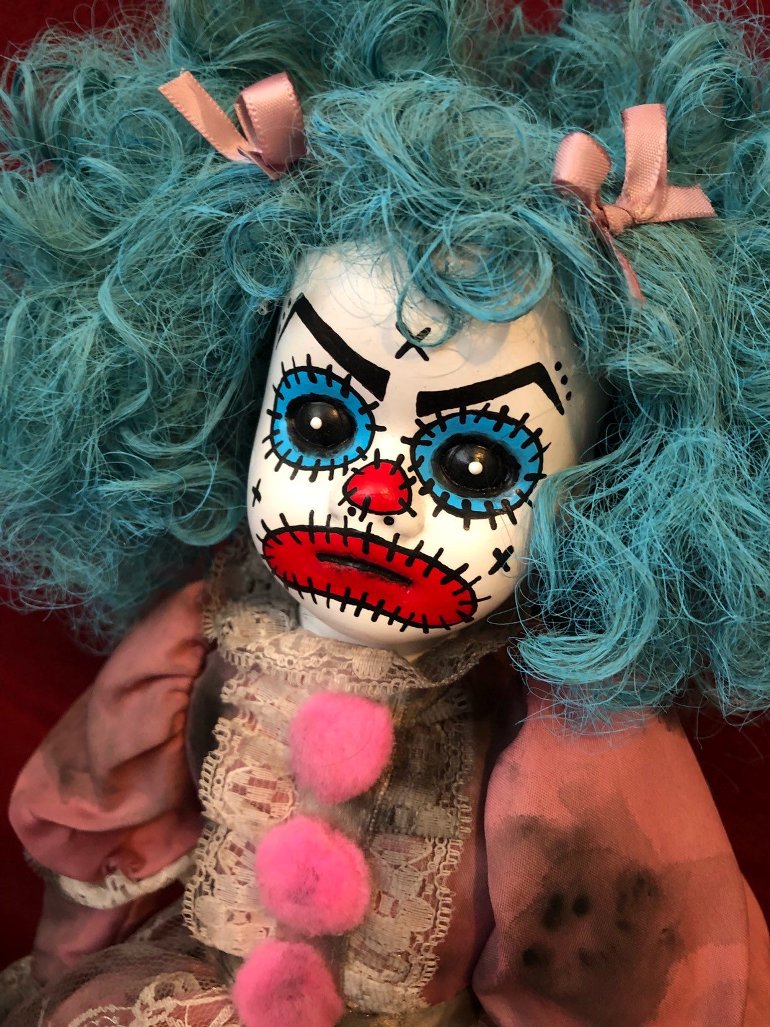 horror doll cartoon