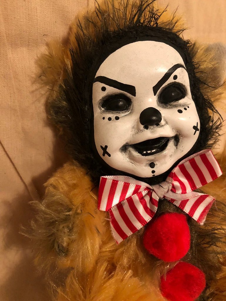 teddy bear clown