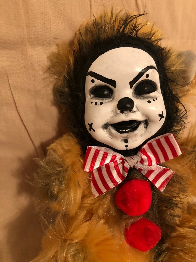 teddy bear clown