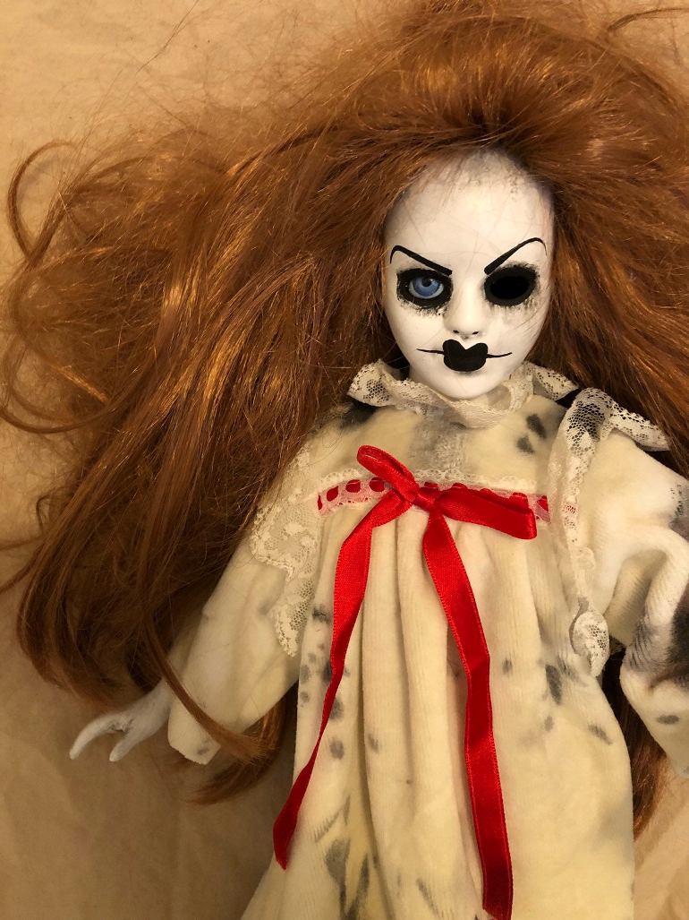 creepy eye doll