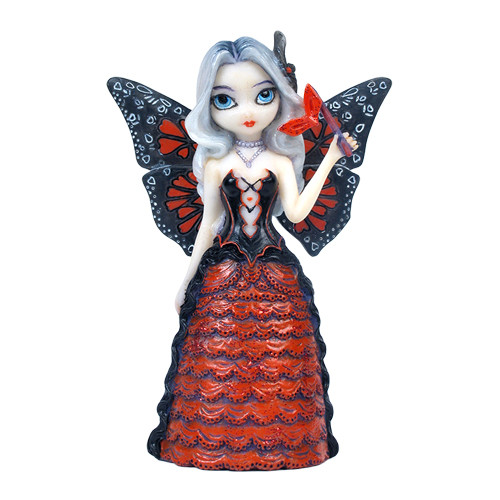 Jasmine Becket Griffith Valentine Masquerade Fairy Figurine - Click Image to Close