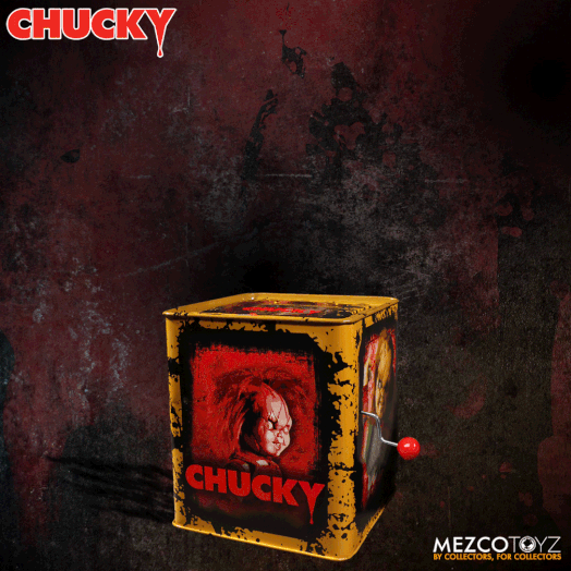 Chucky Burst a Box Aminated Jack in the box