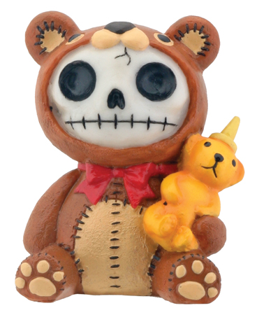 Honeybear Furry Bones Skellies Figurine