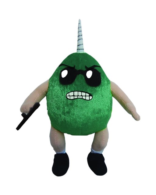 Axe Cop: Avocado Solider Plush - Click Image to Close