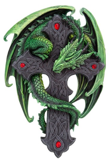Woodland Guardian Plaque by Anne Stokes