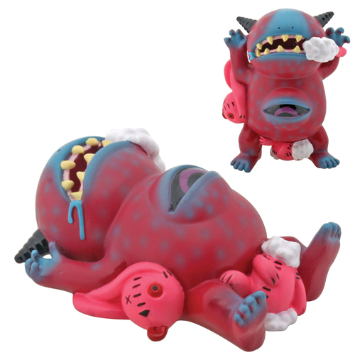 Underbedz Bellye in Food Coma Monster Figurine - Click Image to Close