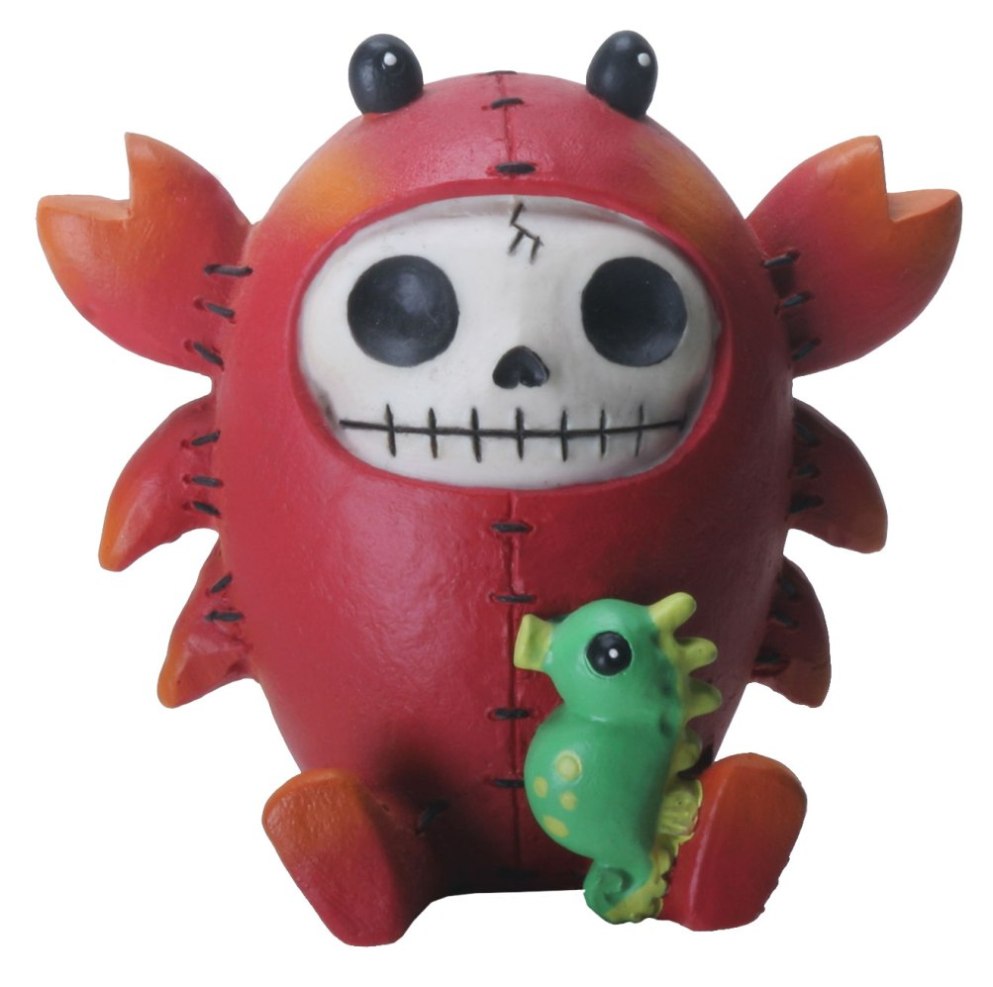 Scuttle Lobster Furry Bones Skellies Figurine