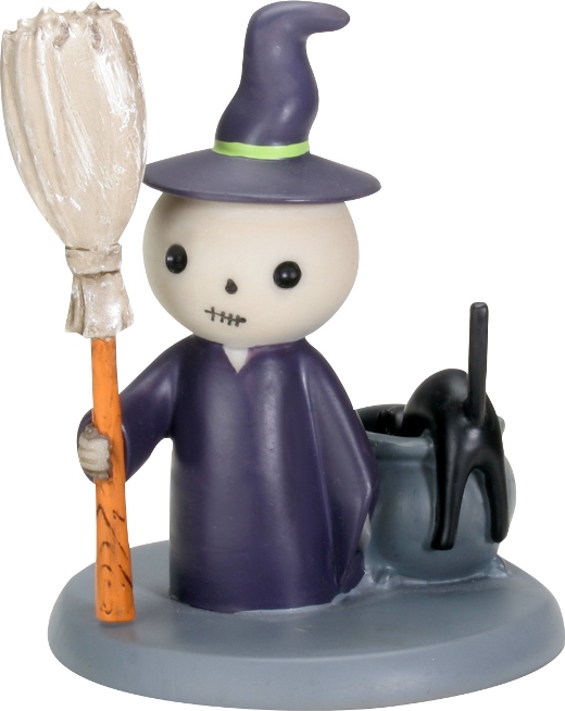Lucky Witch Skellies Figurine