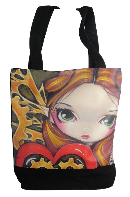 ClockWork Valentine Fairy Hand Bag Tote