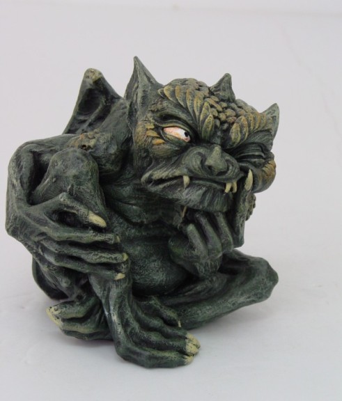 Thinking Toad Gargoyle - Click Image to Close