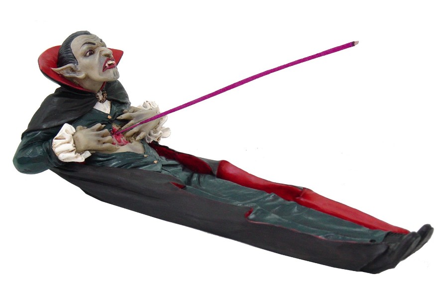 Vampire Incense Burner - Click Image to Close